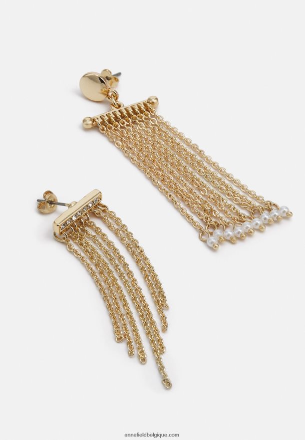 femmes Lot de 2 boucles d'oreilles dorées Anna FieldNHH26B2660