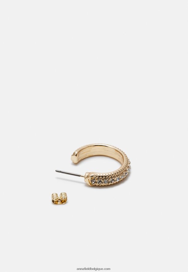 femmes Lot de 6 boucles d'oreilles dorées Anna FieldNHH26B2661