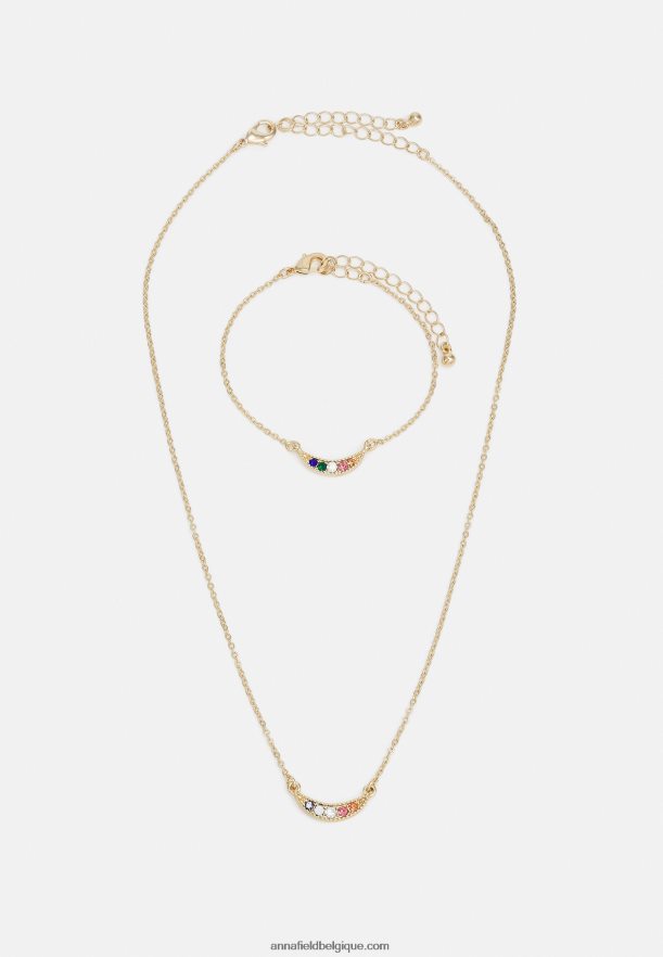 femmes collier serti doré Anna FieldNHH26B2654