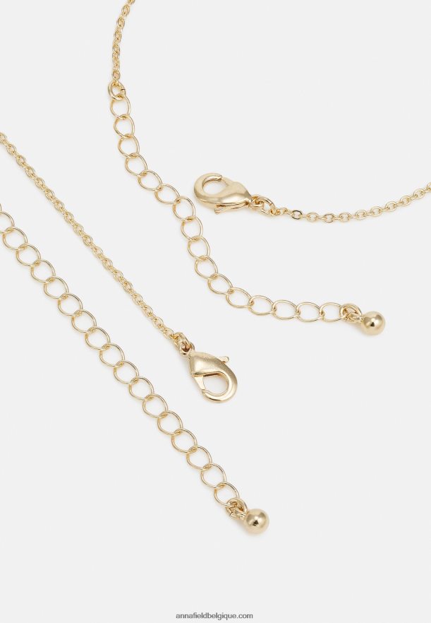 femmes collier serti doré Anna FieldNHH26B2654