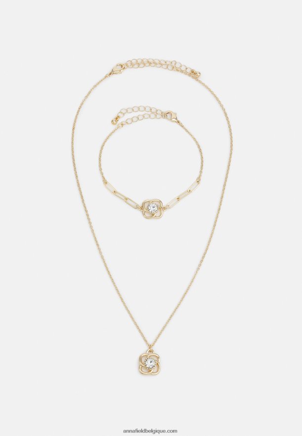 femmes collier serti doré Anna FieldNHH26B2657