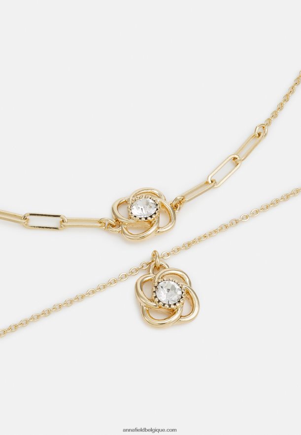 femmes collier serti doré Anna FieldNHH26B2657