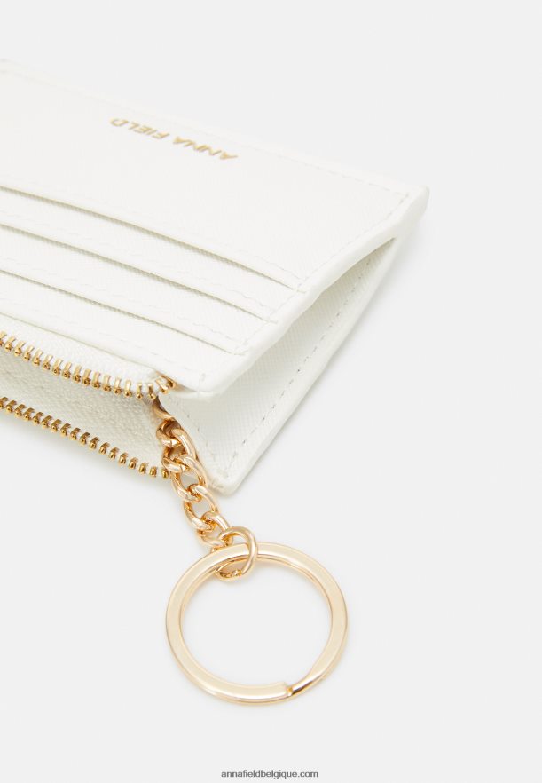 femmes ensemble porte-cartes de visite blanc Anna FieldNHH26B2665