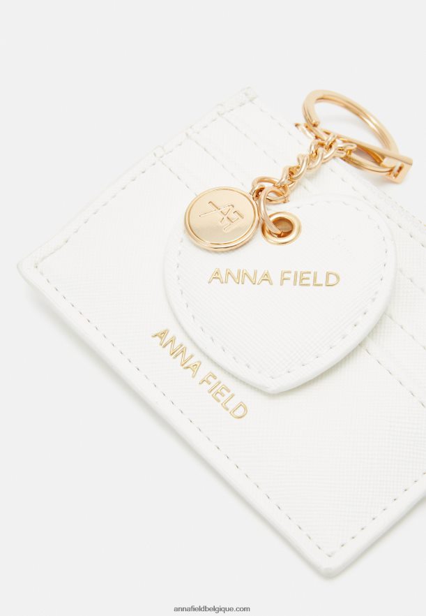femmes ensemble porte-cartes de visite blanc Anna FieldNHH26B2665