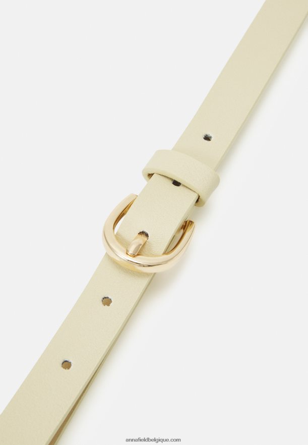 femmes Lot de 3 ceintures cognac/beige/rose Anna FieldNHH26B2730