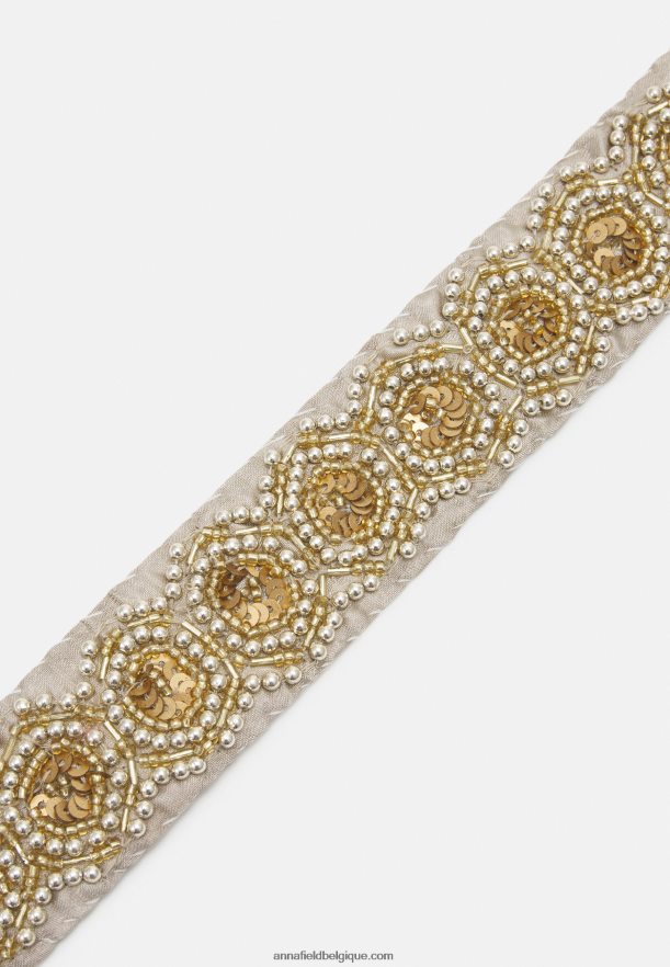 femmes ceinture beige/doré Anna FieldNHH26B2741