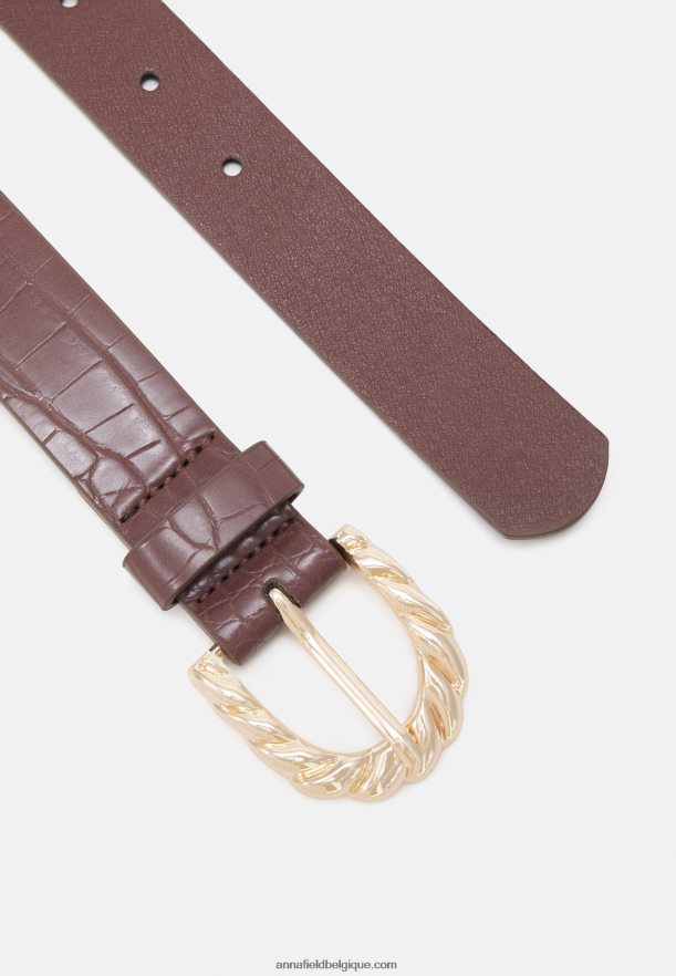 femmes ceinture bordeaux Anna FieldNHH26B2744