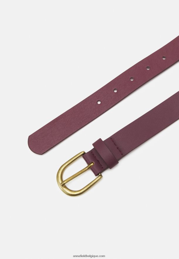 femmes ceinture bordeaux Anna FieldNHH26B2775