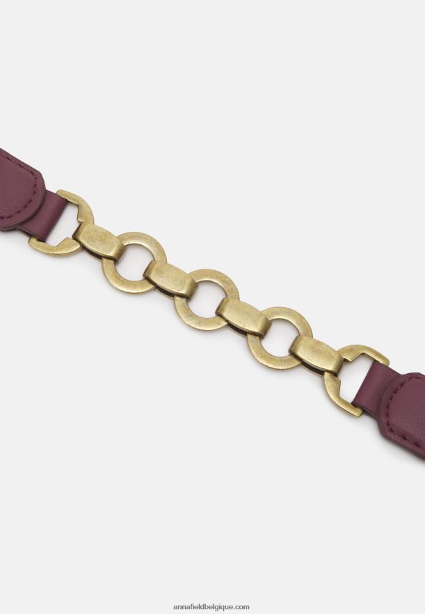 femmes ceinture bordeaux Anna FieldNHH26B2775
