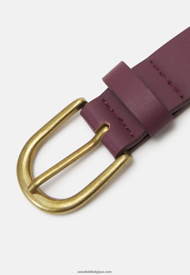 femmes ceinture bordeaux Anna FieldNHH26B2775