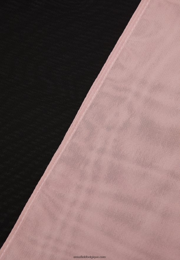 femmes Lot de 2 foulards noir/rose Anna FieldNHH26B2706