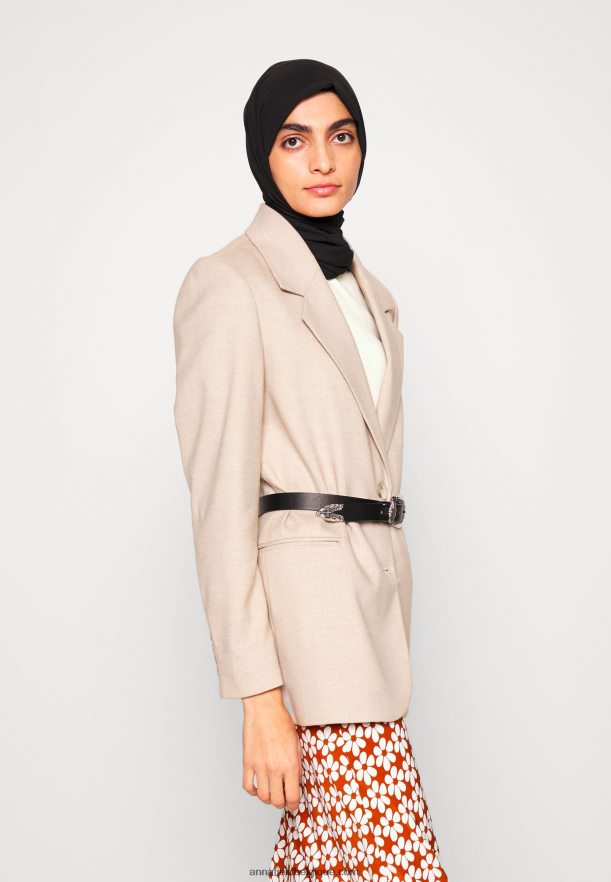 femmes Lot de 2 foulards noir/vert Anna FieldNHH26B2707