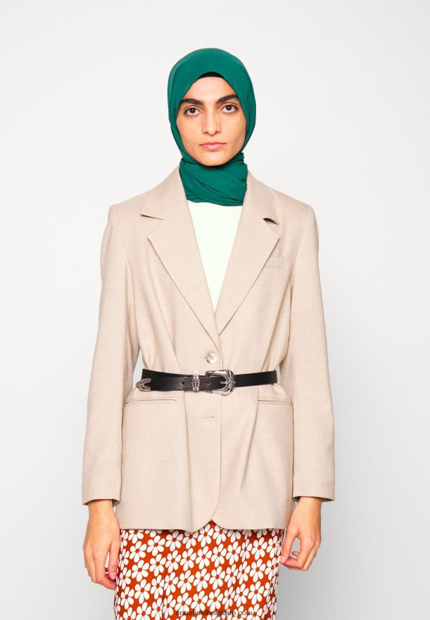 femmes Lot de 2 foulards noir/vert Anna FieldNHH26B2707