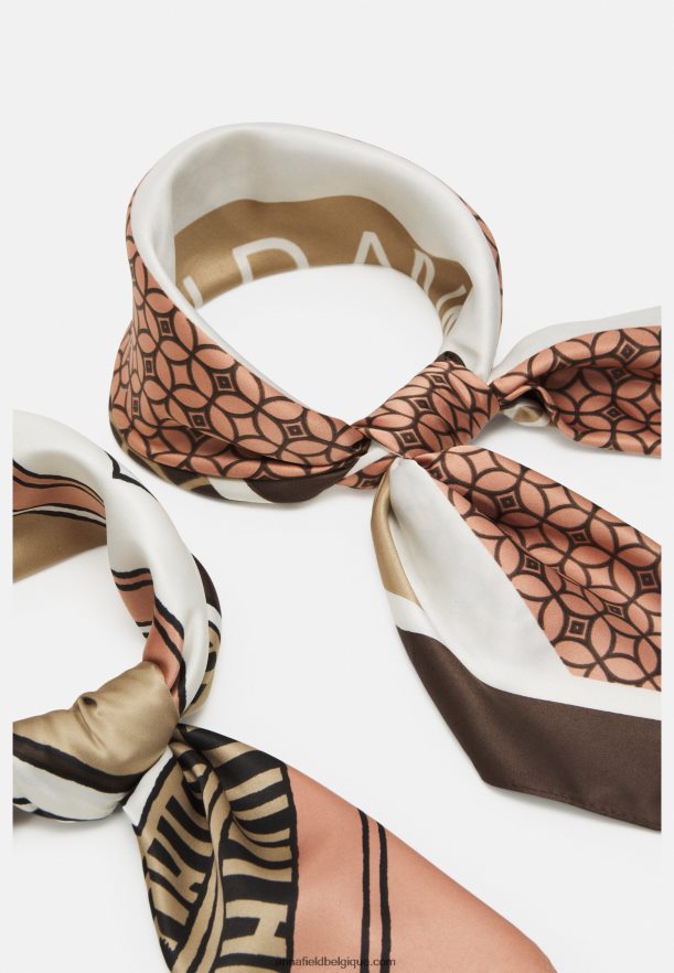 femmes Lot de 2 foulards rose Anna FieldNHH26B2709