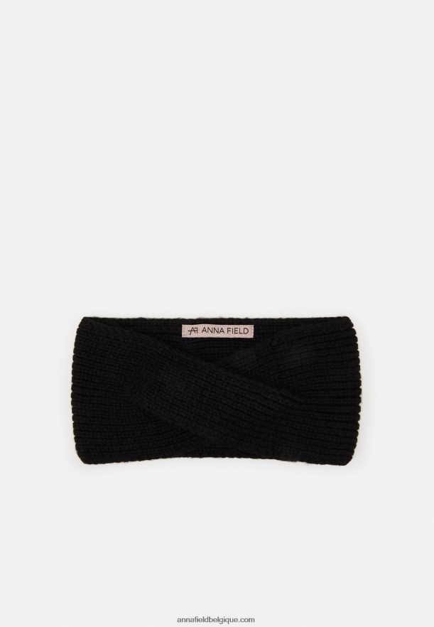 femmes cache-oreilles noir Anna FieldNHH26B2724