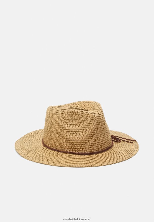 femmes chapeau beige Anna FieldNHH26B2719