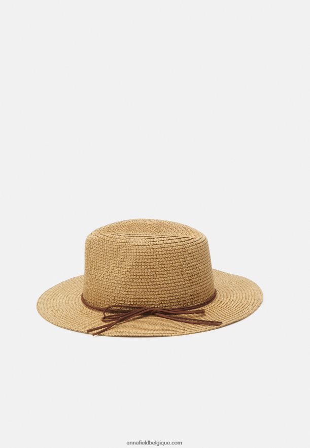 femmes chapeau beige Anna FieldNHH26B2719