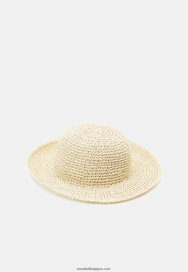 femmes chapeau beige Anna FieldNHH26B2720