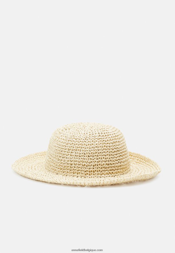 femmes chapeau beige Anna FieldNHH26B2720