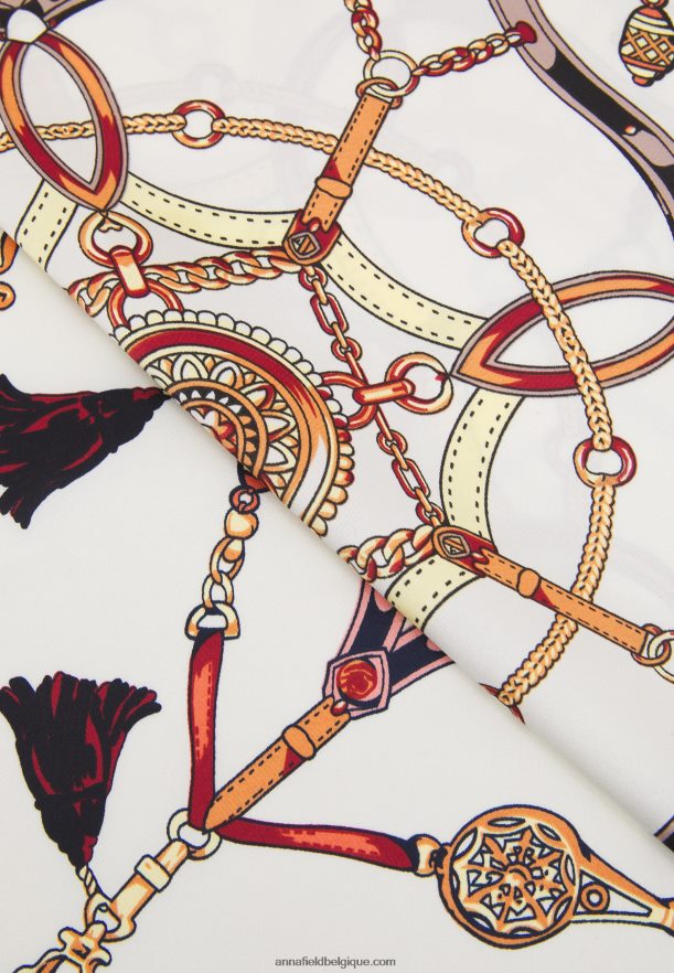 femmes Lot de 2 foulards bleu foncé/rose Anna FieldNHH26B2832