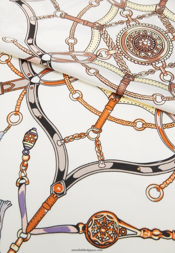 femmes Lot de 2 foulards bleu/rose Anna FieldNHH26B2835