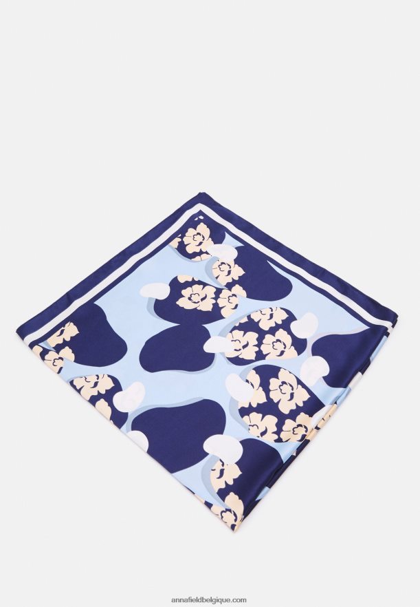 femmes foulard bleu Anna FieldNHH26B2843