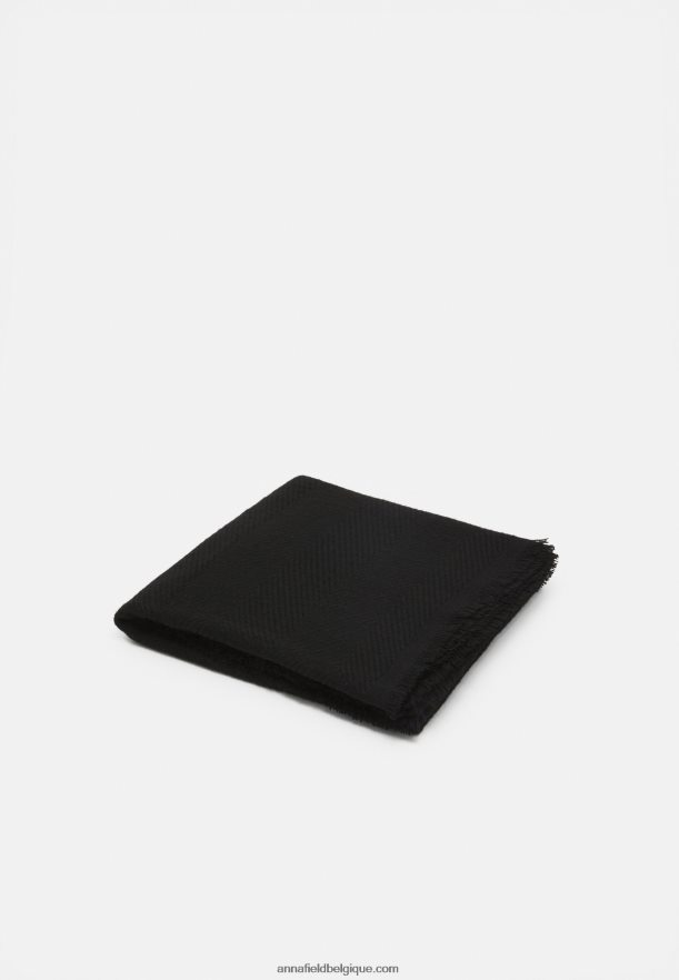 femmes foulard noir Anna FieldNHH26B2826