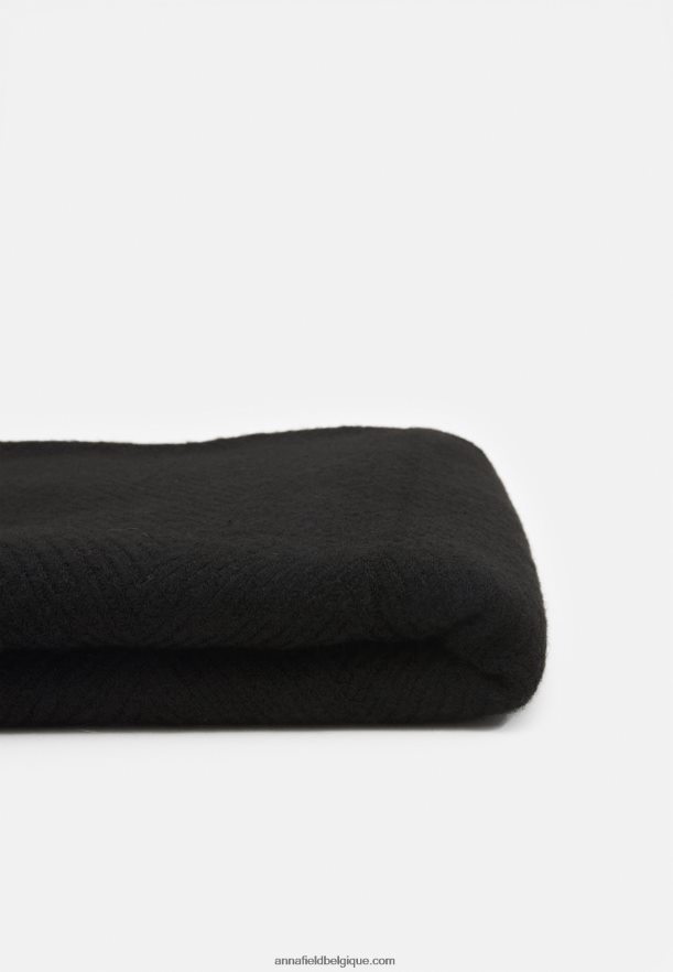 femmes foulard noir Anna FieldNHH26B2826