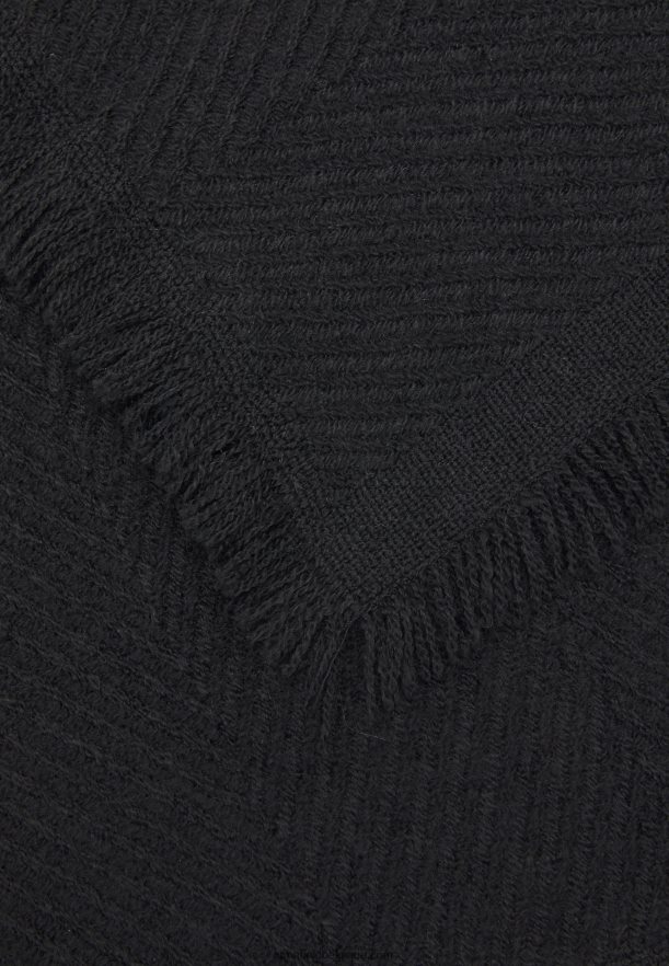 femmes foulard noir Anna FieldNHH26B2826