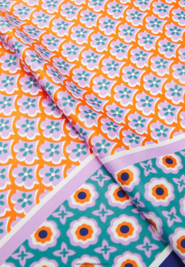 femmes foulard rose/vert/bleu Anna FieldNHH26B2837
