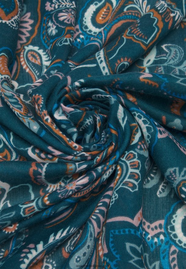 femmes foulard vert Anna FieldNHH26B2830