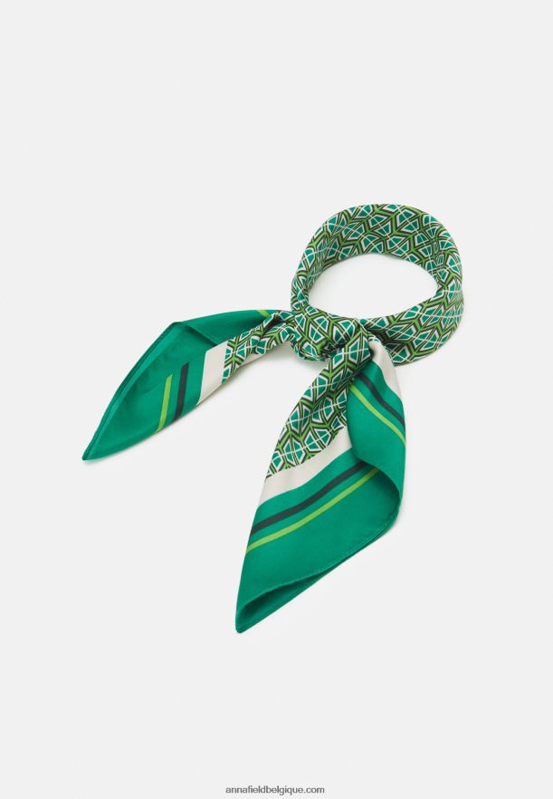 femmes foulard vert Anna FieldNHH26B2831