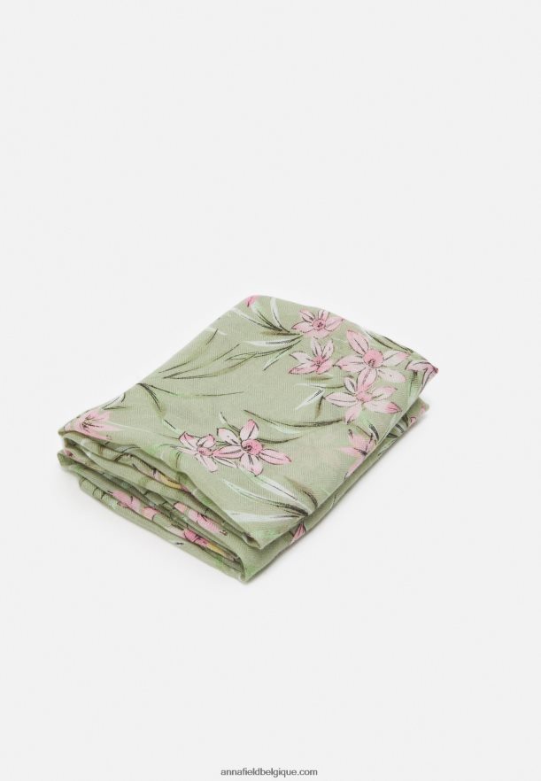 femmes foulard vert Anna FieldNHH26B2842