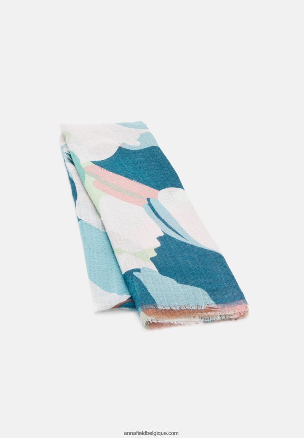 femmes foulard vert/beige Anna FieldNHH26B2828