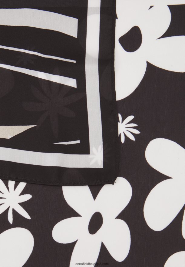 femmes lot de 2 foulards noir Anna FieldNHH26B2838