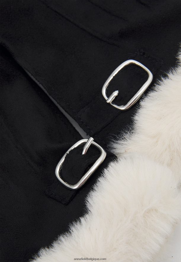 femmes gants noir/blanc cassé Anna FieldNHH26B2855