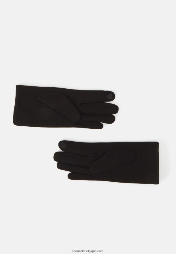 femmes gants noirs Anna FieldNHH26B2852