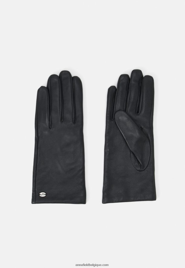 femmes gants noirs Anna FieldNHH26B2853