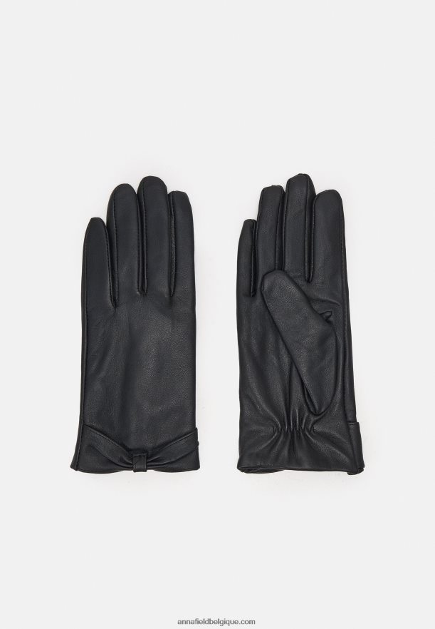 femmes gants noirs Anna FieldNHH26B2854
