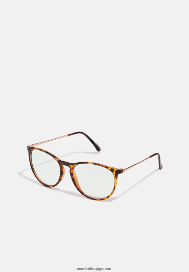 femmes lunettes anti-lumière bleue marron Anna FieldNHH26B2851