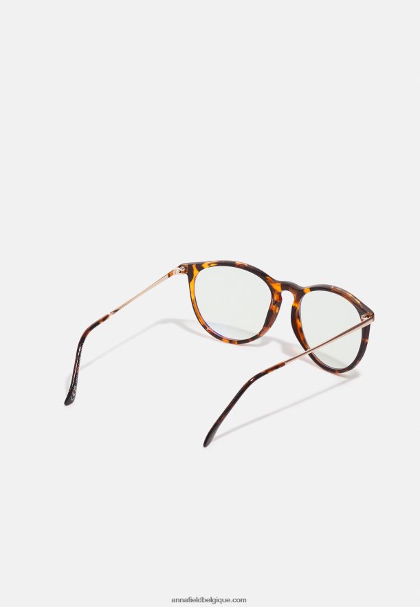 femmes lunettes anti-lumière bleue marron Anna FieldNHH26B2851