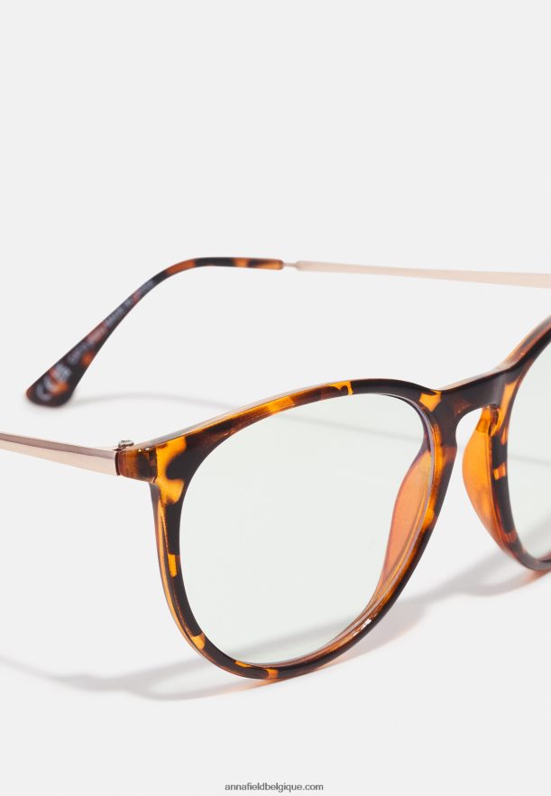 femmes lunettes anti-lumière bleue marron Anna FieldNHH26B2851