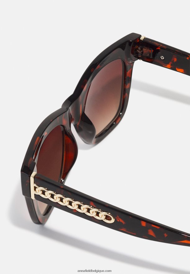 femmes lunettes de soleil marron Anna FieldNHH26B2683