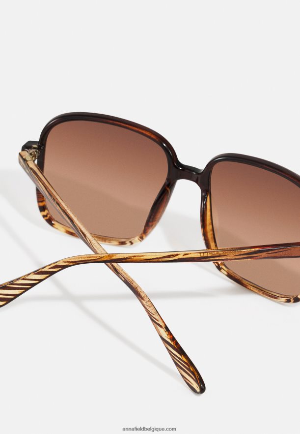 femmes lunettes de soleil marron Anna FieldNHH26B2689