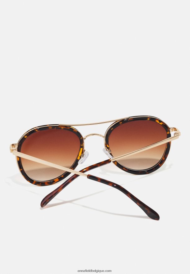 femmes lunettes de soleil marron Anna FieldNHH26B2700
