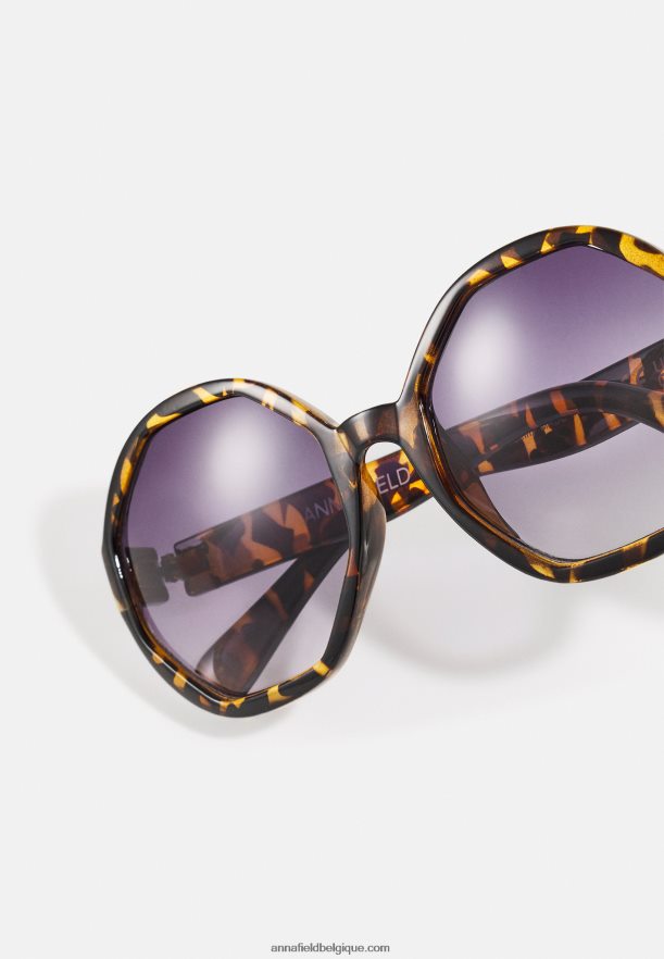 femmes lunettes de soleil marron Anna FieldNHH26B2704