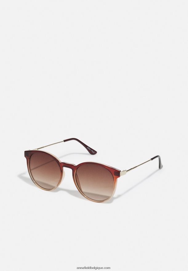 femmes lunettes de soleil marron Anna FieldNHH26B2705
