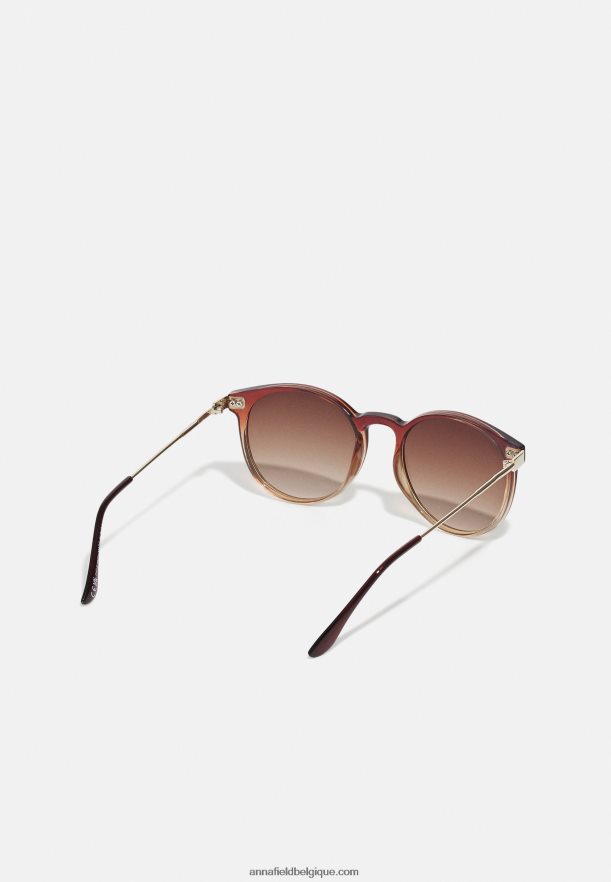 femmes lunettes de soleil marron Anna FieldNHH26B2705