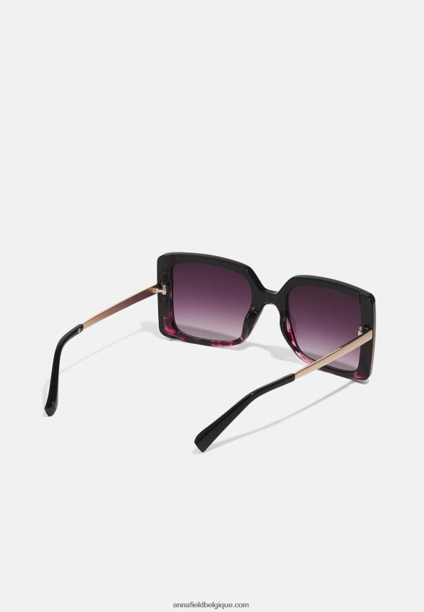femmes lunettes de soleil rose/noir Anna FieldNHH26B2687