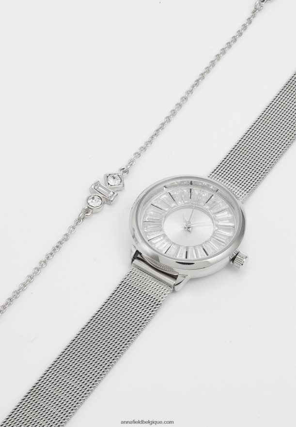 femmes ensemble montre argent Anna FieldNHH26B2785